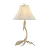 Jonathan Y Antler 27.5" Rustic Resin Led Table Lamp In Beige