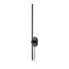Jonathan Y Anton 1-light Modern Minimalist Iron Adjustable Bar Integrated Led Plug-in Sconce In Yellow