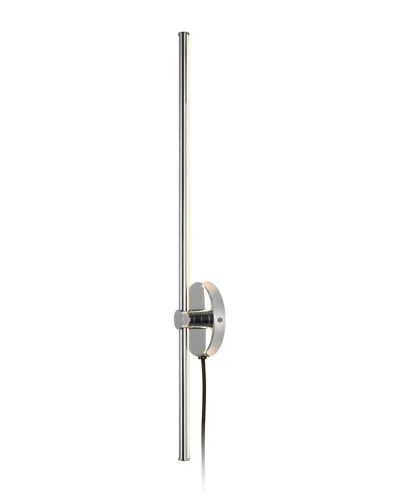 Jonathan Y Anton Led Sconce In Silver