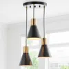 Jonathan Y Apollo 15" 3-light Metal Cluster Led Pendant