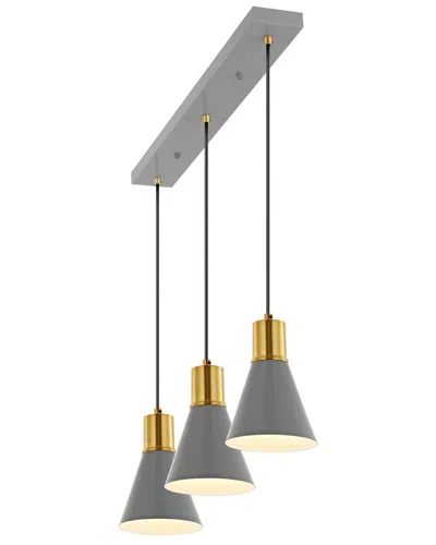 Jonathan Y Apollo Pendant In Gray