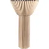 Jonathan Y Archer 37" Modern Minimalist Pleated Shade Floor Lamp In Neutral