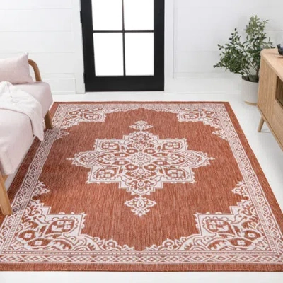 Jonathan Y Arden Vintage Casual Medallion Indoor/outdoor Area Rug