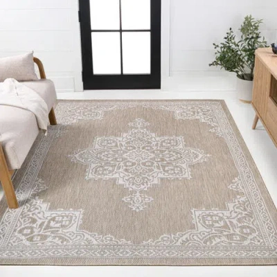 Jonathan Y Arden Vintage Casual Medallion Indoor/outdoor Area Rug