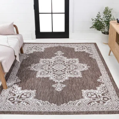 Jonathan Y Arden Vintage Casual Medallion Indoor/outdoor Area Rug
