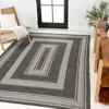 Jonathan Y Argo Classic Nautical Mitre Stripe Reversible Machine-washable Navy/cream 2 Ft. X 8 Ft. Indoor/outdo