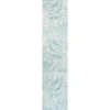 Jonathan Y Arlo Woodgrain Geometric Area Rug In Ivory/blue