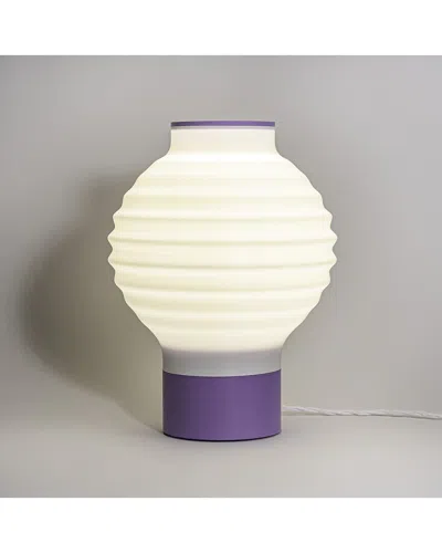 JONATHAN Y JONATHAN Y ASIAN LANTERN 15IN 3D-PRINTED DIMMABLE TABLE LAMP