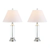 Jonathan Y Astor 29" Glass Led Table Lamp In Clear