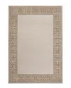 Jonathan Y Athena Classic Geometric Border Indoor/outdoor Area Rug In Cream