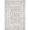 Jonathan Y Athens Modern Geometric Boho Area Rug In Gray/cream