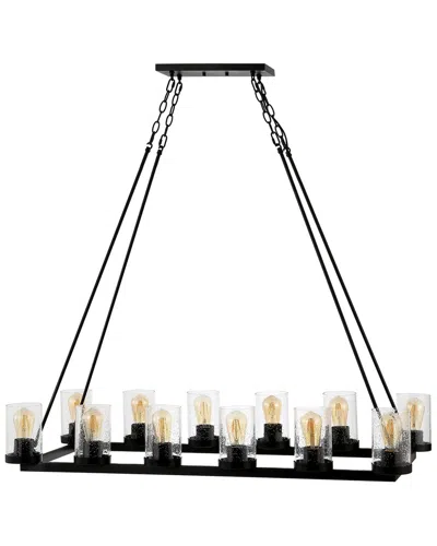 Jonathan Y Athos 12-light Led Candelier In Bronze