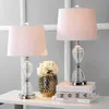 Jonathan Y Aubrey 24" Crystal Led Table Lamp (set Of 2)