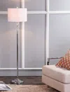 Jonathan Y Aubrey 59.5" Crystal / Metal Led Floor Lamp