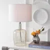 Jonathan Y Augustine 26" Glass Led Table Lamp