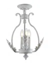 Jonathan Y Austen 12.2in Metal Led Semi-flush Mount