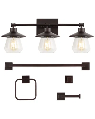 Jonathan Y Avalon Vanity Light Set In Multi