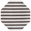 Jonathan Y Aveiro Wide Stripe Octagon Indoor/outdoor Area Rug In Multi