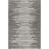 Jonathan Y Aya Berber Stripe Geometric Area Rug In Gray/cream