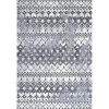 Jonathan Y Azmar Moroccan Geometric Distressed Area Rug In Ivory/black