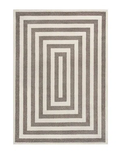 Jonathan Y Bandol Modern Classic Mitre Stripe Area Rug In Brown