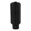 Jonathan Y Banks Modern Minimalist Paper Pleated Column Accent Led Table Lamp In Black