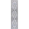 Jonathan Y Bausch Bohemian Distressed Chenille Machine-washable Area Rug In Gray/white