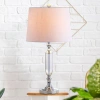 Jonathan Y Bella 27" Crystal Led Table Lamp In Clear