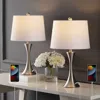Jonathan Y Bennett Modern Glam Iron Hourglass Led Table Lamp With Usb Charging Port In White