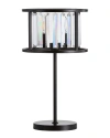 Jonathan Y Bevin 21.5in Metal Crystal Led Table Lamp