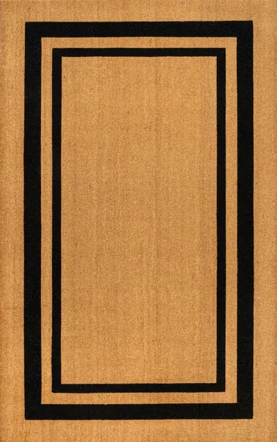 Jonathan Y Blaire Modern Classic Double Border Indoor/outdoor Area Rug