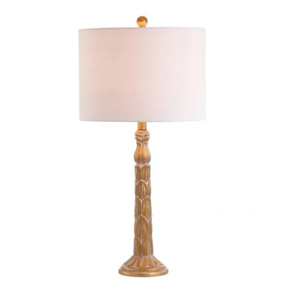 Jonathan Y 28.7in Bianche Gold Table Lamp In Antique Gold