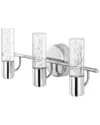Jonathan Y Bolha Bubble 3-light Led Vanity In Multi