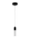 Jonathan Y Bolha Bubble Led Pendant In Black