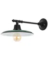 Jonathan Y Bonner Farmhouse Industrial Indoor/outdoor Sconce In Green
