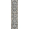 Jonathan Y Brandy Rustic Border Low-pile Machine-washable Area Rug In Dark Gray/cream