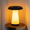 Jonathan Y Bruno 12.25" Mid-century Minimalist Plant-based Pla 3d Printed Dimmable Led Table Lamp, Yellow/black