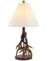Jonathan Y Cabell 26in Rustic Led Table Lamp In Brown