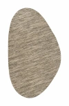 Jonathan Y Callan Modern Rustic Abstract Indoor/outdoor Shaped Area Rug In Beige/brown