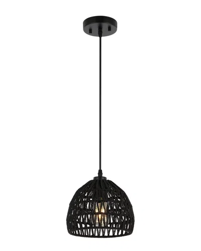 Jonathan Y Campana Pendant In Black