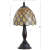 Jonathan Y Campbell Led Table Lamp In Bronze