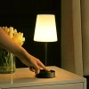 Jonathan Y Carson Modern Minimalist Iron Rechargeable Integrated Portable Led Table Lamp In Oil Rubbed Bronze