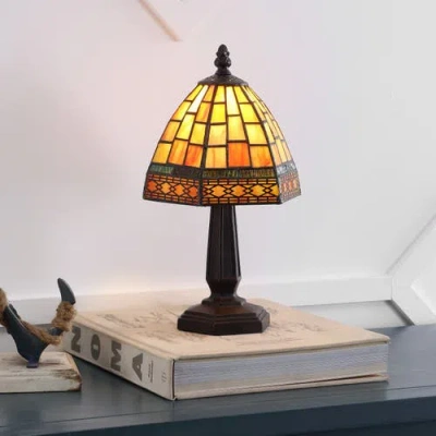 Jonathan Y Carter Led Table Lamp In Brown