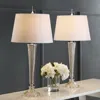 Jonathan Y Caterina 32" Glass Led Table Lamp (set Of 2)