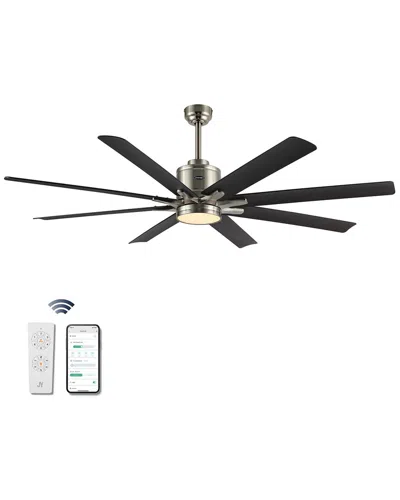 Jonathan Y Ceiling Fan In Black
