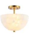 Jonathan Y Celine Semi Flush Mount In Multi