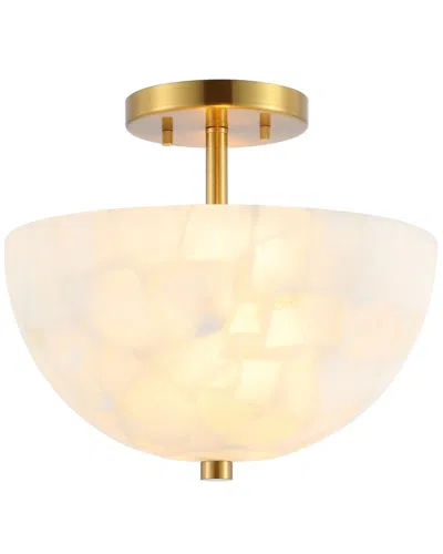 Jonathan Y Celine Semi Flush Mount In Multi