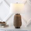 Jonathan Y Chakrii Table Lamp In Dark Brown