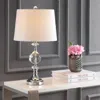 Jonathan Y Channing 25.5" Led Crystal/metal Table Lamp