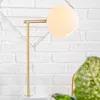 Jonathan Y Charles 20.5" Metal/marble Led Table Lamp